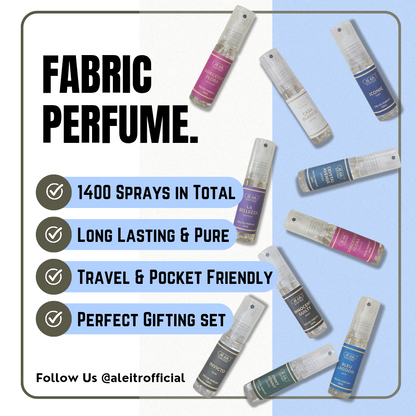Fabric Perfumes Discovery/Gift Set 10 x 10ml
